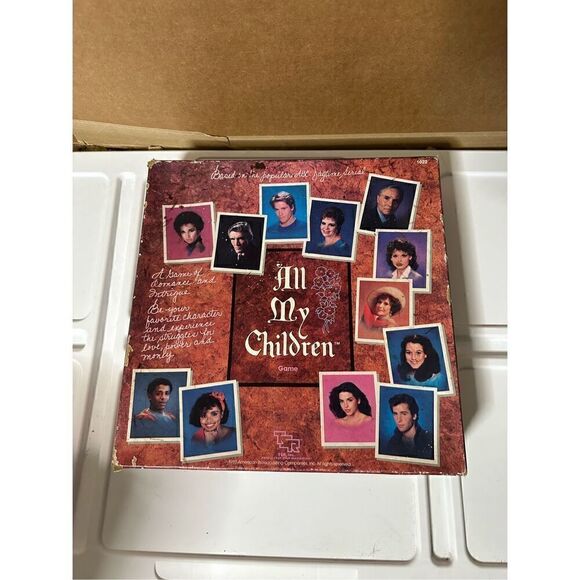Vintage "All My Children" Soap Opera Board Game by TSR 1985 Ed 100% Complete - Picture 2 of 10